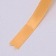 ポリエステルリボン  フラットリボン  オレンジ  10mm&nbsp;OCOR-WH0033-21K-2
