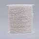 真鍮製アズキチェーン  溶接されていない  スプールで  オーバル  カドミウムフリー＆鉛フリー  銀  4x3x0.6mm  約301.83フィート（92m）/ロール&nbsp;CHC024Y-S-3