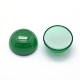 Natural Dyed & Heated Green Onyx Agate Cabochons&nbsp;G-P393-R42-12mm-2