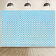 Fishscale Pattern Polyester Fabrics&nbsp;DIY-WH0304-508B-1