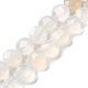 Natural White Agate Beads Strands&nbsp;G-K357-B16-01-2