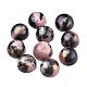 Natural Rhodonite Cabochons&nbsp;G-P393-R68-10MM-1