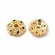 Brass Bead Caps&nbsp;KK-A178-07G-2