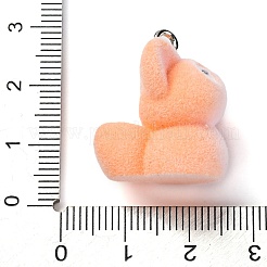Flocky Animal Resin Pendants&nbsp;FIND-S001-06J