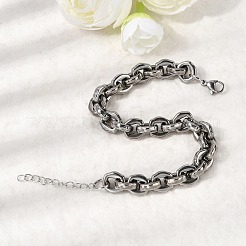 304 Stainless Steel Link Chain Bracelets for Women&nbsp;BJEW-P388-01P