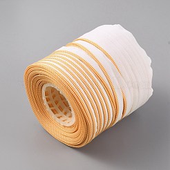 フラットコットンブックヘッドバンド  ニットストリップとスプール付き  装丁装飾用  オレンジ  13x1mm  約109.36ヤード（100m）/ロール&nbsp;OCOR-WH0067-51C