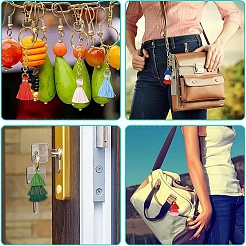 24Pcs 12 Styles Polycotton(Polyester Cotton) Tassel Pendant Decorations&nbsp;FIND-YW0012-77