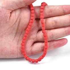 Handmade Polymer Clay Beads Strands&nbsp;CLAY-N008-061-06