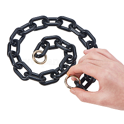 Resin Chain Short Thick Shoulder Strap&nbsp;FIND-CJ0001-01