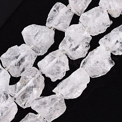 Natural Quartz Crystal Rough Beads Strands&nbsp;G-Q606-93