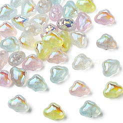 42Pcs 7 Colors Transparent Acrylic Beads&nbsp;MACR-YW0004-68