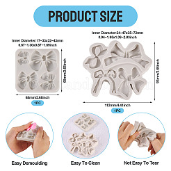 2Pcs 2 Styles Silicone Molds&nbsp;SIMO-TA0001-11