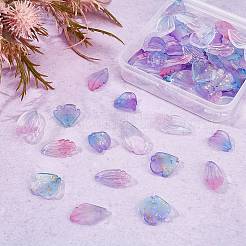80Pcs 4 Style Glass Pendants&nbsp;GLAA-SC0001-63