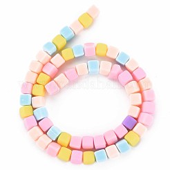 Handmade Polymer Clay Beads Strands&nbsp;CLAY-T020-09F
