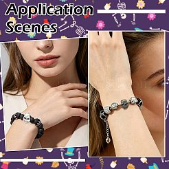 30Pcs Tibetan Style Alloy European Beads&nbsp;TIBEB-FS0001-21AS