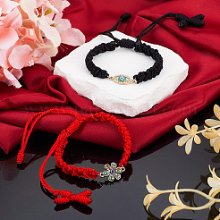 Nylon Weave Bracelets Making&nbsp;AJEW-TA00023