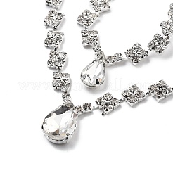 Alloy Rhinestone Hair Chain&nbsp;LS-OHAR-M044-02B-S