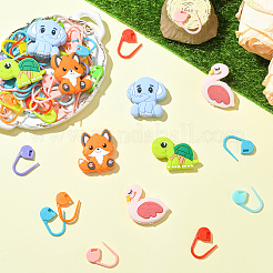 60Pcs ABS Plastic Knitting Crochet Locking Stitch Markers Holder&nbsp;DIY-SC0030-62