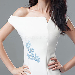 4Pcs Polyester Computerized Embroidery Cloth Iron on/Sew on Patches&nbsp;PATC-CY0001-80A