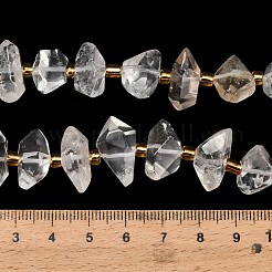 Natural Quartz Crystal Beads Strands&nbsp;G-F833-T02-02