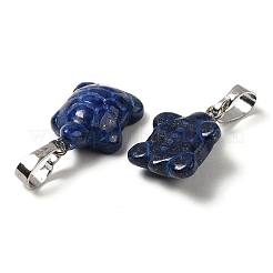 Dyed Natural Lapis Lazuli Pendants&nbsp;G-F758-A07-P