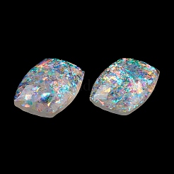 Resin Imitation Opal Cabochons&nbsp;RESI-E042-04A