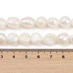 Natural Cultured Freshwater Pearl Beads Strands&nbsp;PEAR-P064-20L-01A
