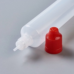 プラスチックビーズ収納ケース  ふた付き  コラム  レッド  149x28mm  容量：60ml（2.02液量オンス）&nbsp;CON-WH0043-01A