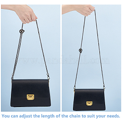 Iron Adjustable Purse Chains&nbsp;AJEW-WH0472-50EB