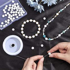 Natural Howlite Beads Strands&nbsp;G-AR0001-96