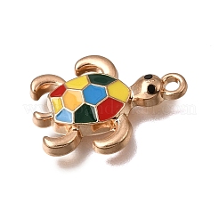 Alloy Enamel Pendants&nbsp;FIND-C097-01B-G