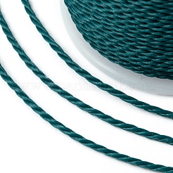 Round Waxed Polyester Cord&nbsp;YC-G006-01-1.0mm-35