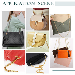 Zinc Alloy Wheat Chain Bag Handles&nbsp;FIND-WH0042-95G