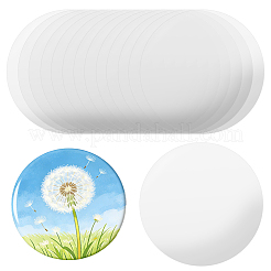 240Pcs Transparent Plastic Film for Badge&nbsp;DIY-CP0013-95