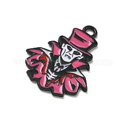 Halloween Alloy Enamel Pendants&nbsp;AL-CBA492B-02D-EB