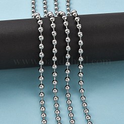 Tarnish Resistant 304 Stainless Steel Ball Chains&nbsp;CHS-A002B-1.5mm
