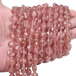 Natural Strawberry Quartz Beads Strands&nbsp;G-F812-C02-01
