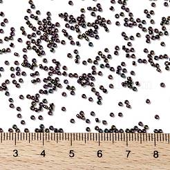 TOHOラウンドシードビーズ  日本製シードビーズ  （メタリックアイリスパープル85)個  15/0  1.5mm  穴：0.7mm  約135000個/ポンド&nbsp;SEED-TR15-0085