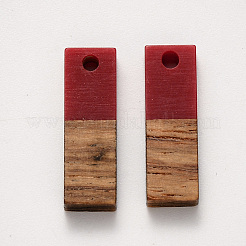Resin & Walnut Wood Pendants&nbsp;RESI-S358-B-79