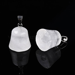 Natural Quartz Crystal Pendants&nbsp;G-N349-15P-08