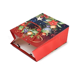 Christmas Paper Printed Tote Bags&nbsp;ABAG-P015-01D