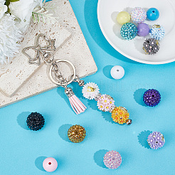6Pcs 6 Colors Handmade Polymer Clay Beads&nbsp;CLAY-PA0001-47