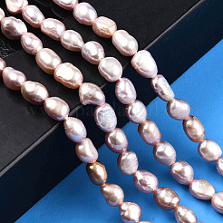 Natural Cultured Freshwater Pearl Beads Strands&nbsp;PEAR-N014-05F