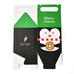 Christmas Theme Paper Fold Gift Boxes&nbsp;CON-G011-01D