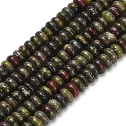 Natural Dragon Blood Beads Strands&nbsp;G-L635-A23-4x2mm