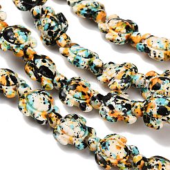 Synthetic Turquoise Beads Strands&nbsp;TURQ-F020-C03