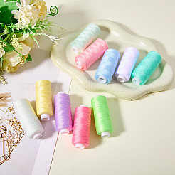 10Pcs 10 Colors Polyester Sewing Thread&nbsp;SENE-CY0001-05E