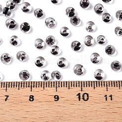 6/0 Inside Colours Transparent Glass Seed Beads&nbsp;X1-SEED-T007-07A