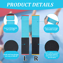 Polyester Gymnastics Ankle Straps&nbsp;AJEW-WH20006-462B