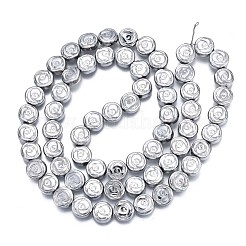 Electroplate Glass Beads Strand&nbsp;EGLA-S188-19